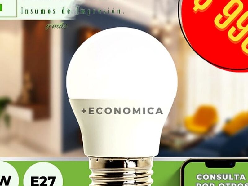 Ampolleta led economica Chile