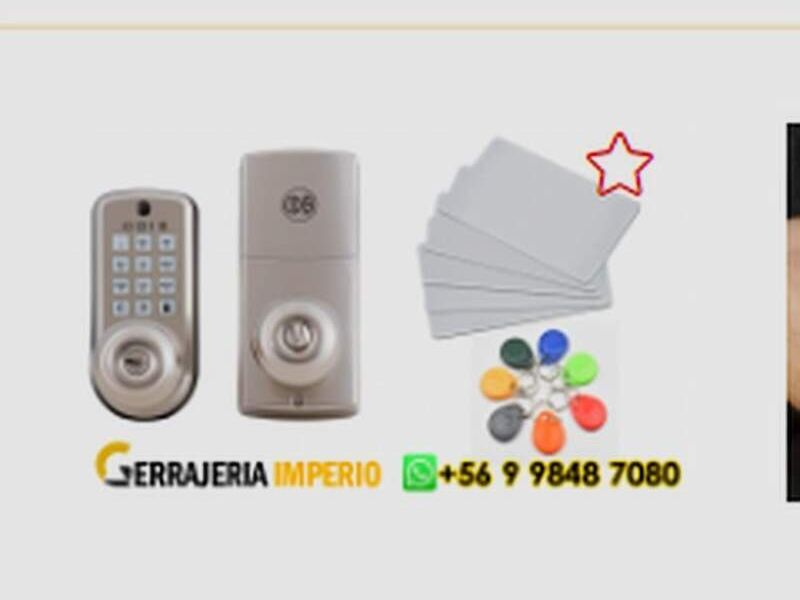 INSTALACIÓN CERRADURAS DIGITALES chile