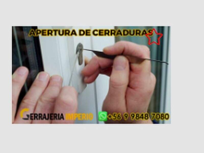 APERTURA DE CERRADURAS chile