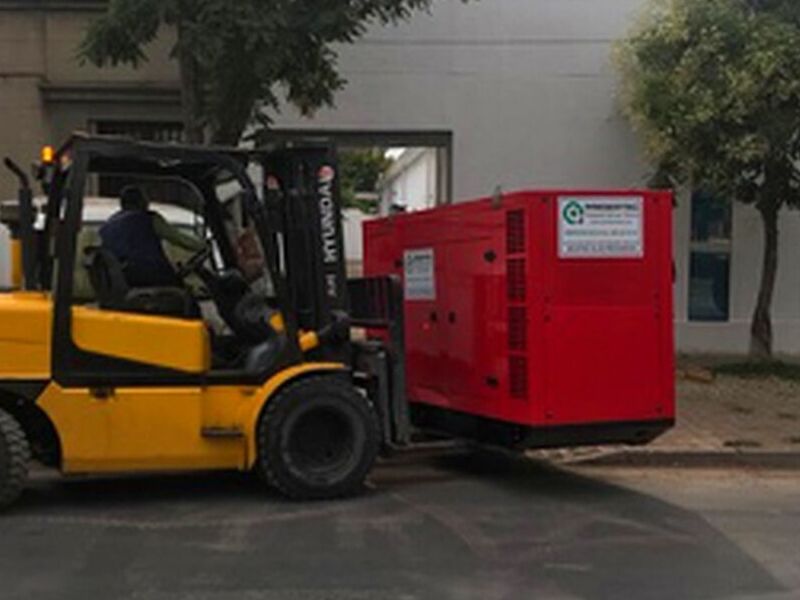 Instalación de generadores CHILE