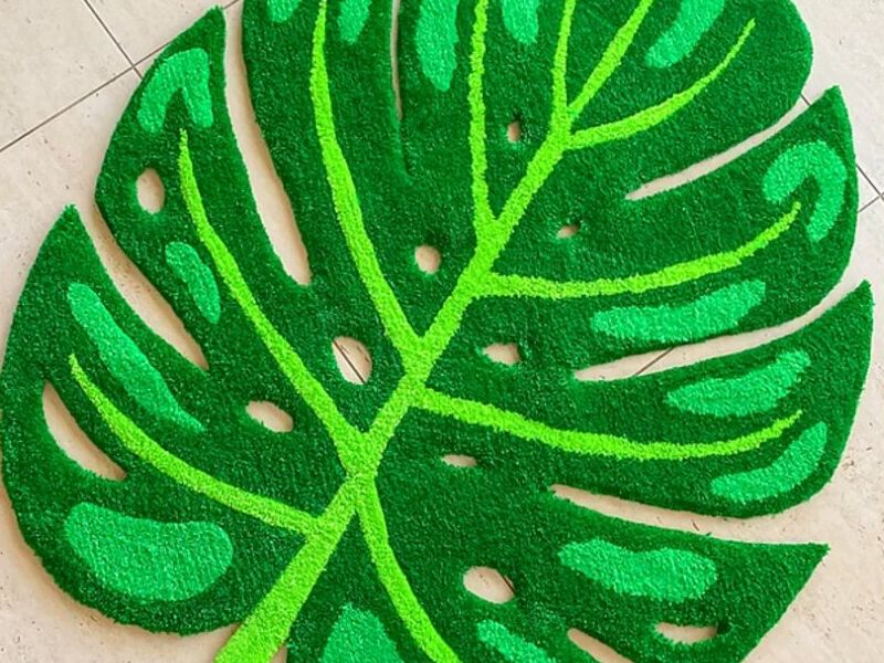 Alfombra Monstera Deliciosa Chile
