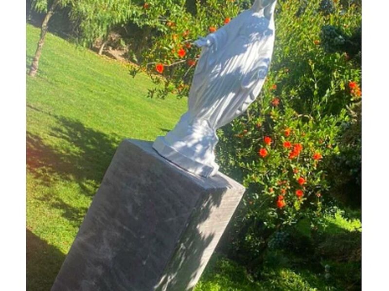 Virgen decorativas jardín 