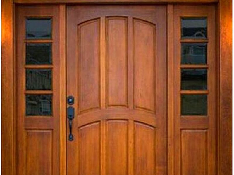 Puertas madera nativa
