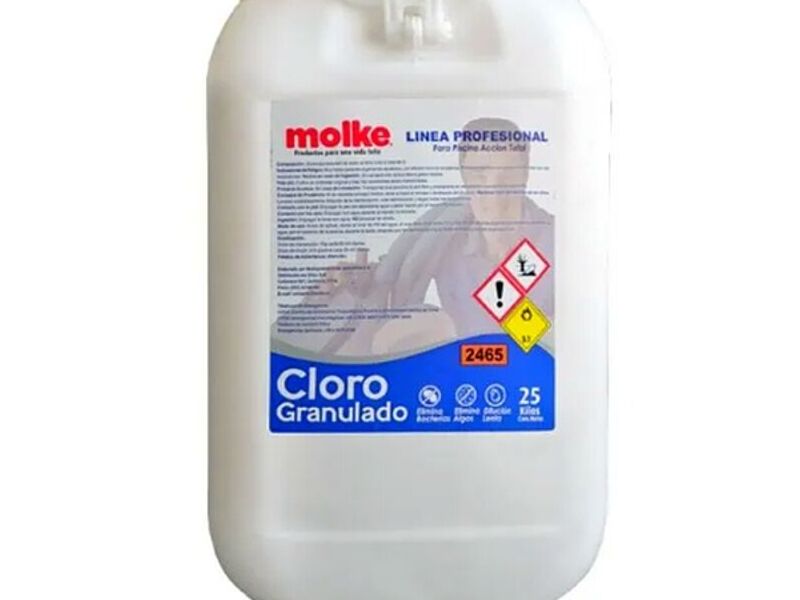 Cloro granulado cuñete 25kg