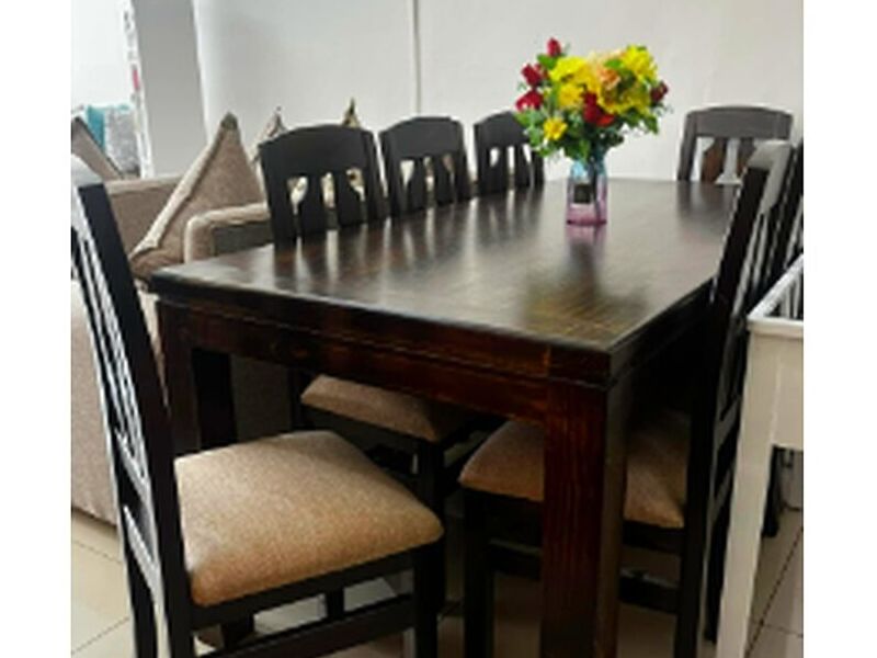 Juego comedor negro 