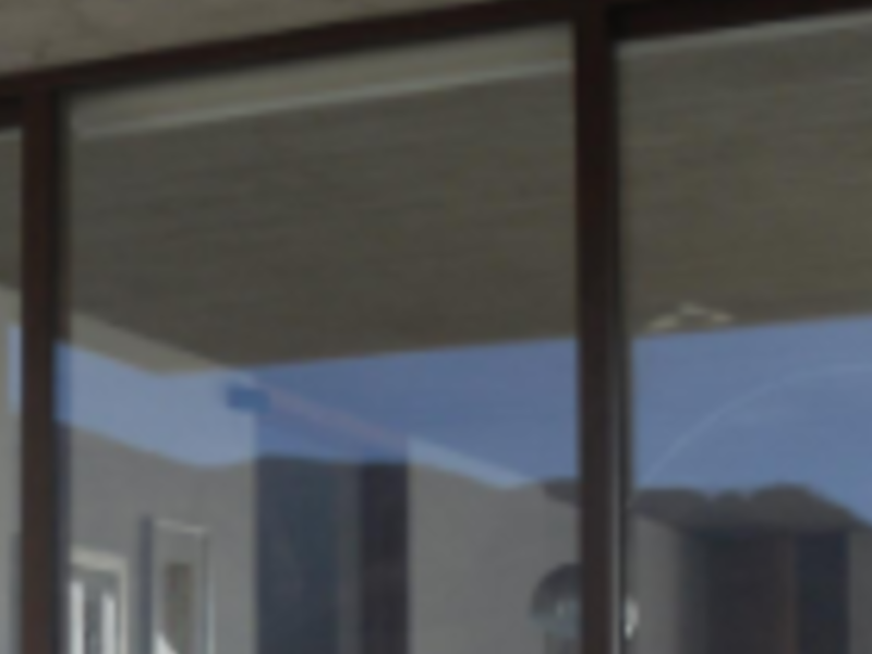 Ventana de aluminio y vidrio Chile
