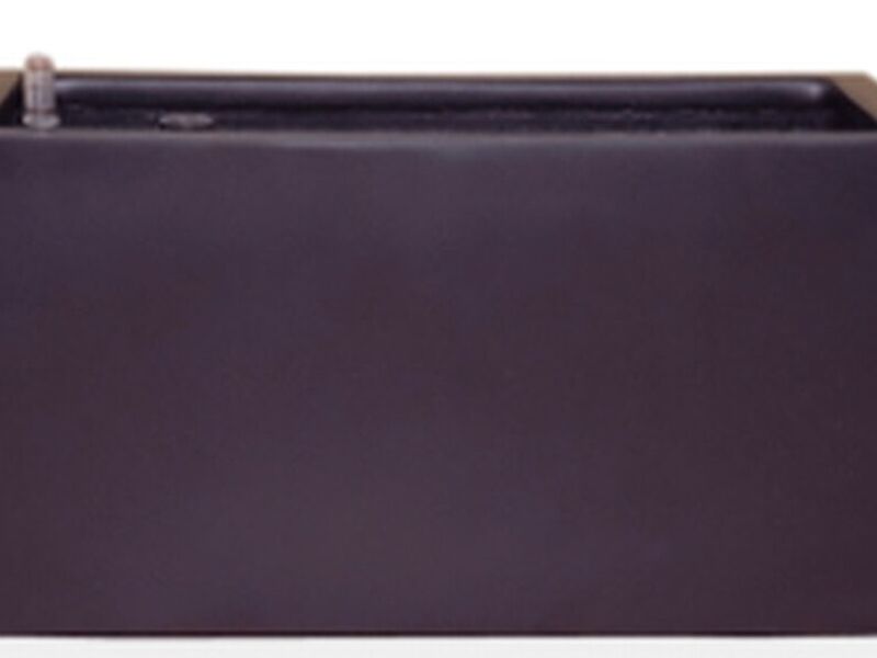 Maceta rectangular