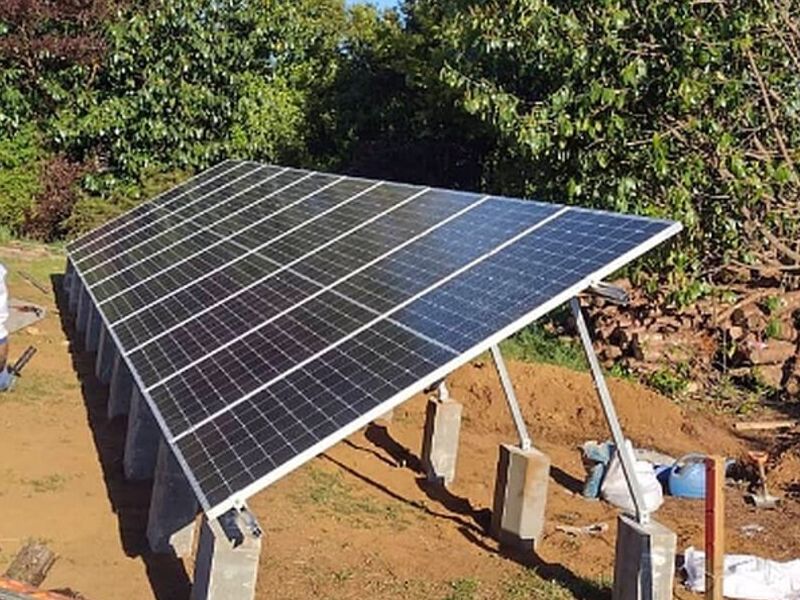 instalación paneles solares chile