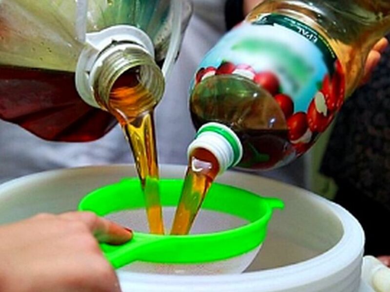 Reciclaje aceite vegetal Chile