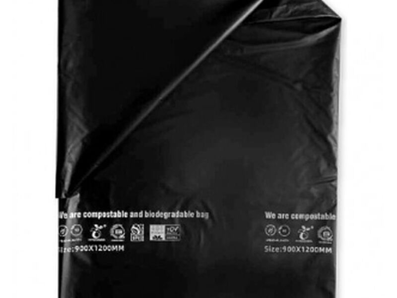Bolsa Basura Compostable Negra Chile