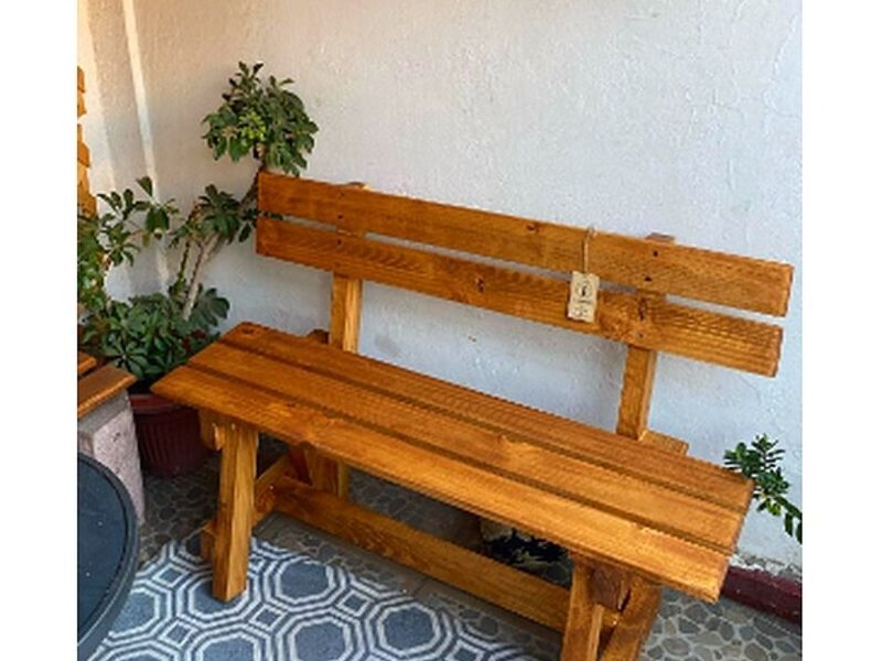 Banca Terraza madera Chile