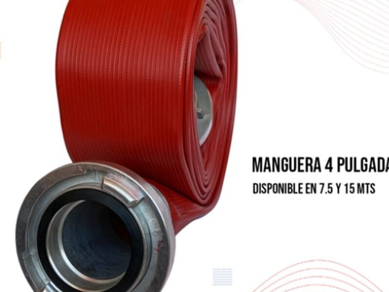 Manguera 4″ x 25 mts Chile
