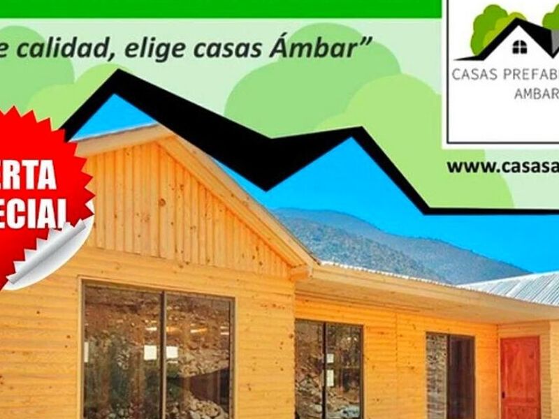 Casa 108 m2 6 aguas Paine