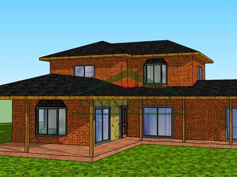 Casas Prefabricadas 124m² San Bernardo
