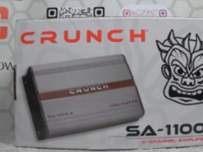 AMPLIFICADOR CRUNCH 4 CANALES chile