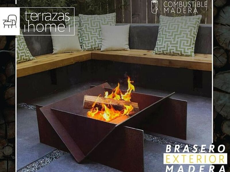 Brasero exterior Chile