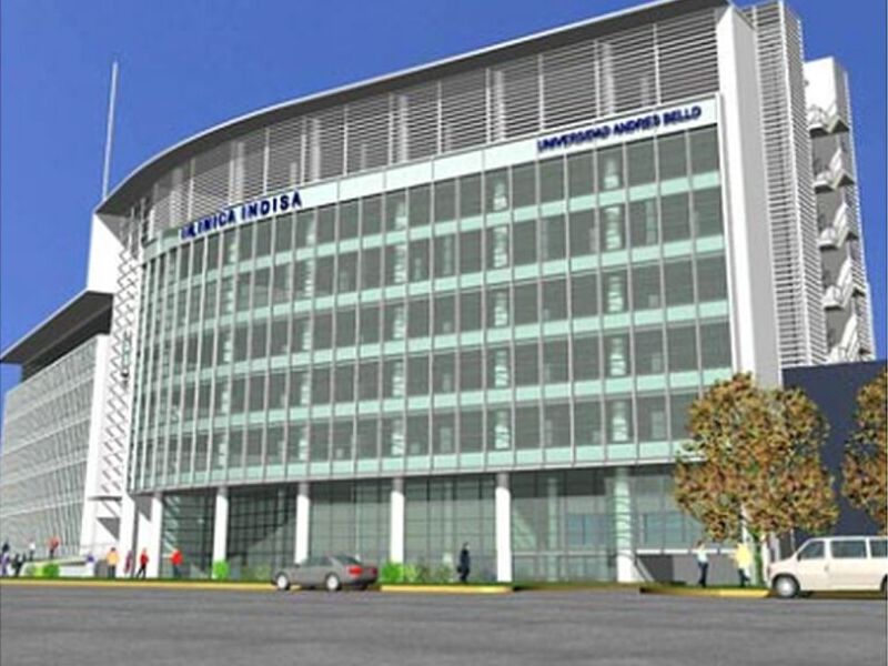 Construcción Clínica Indisa Santiago