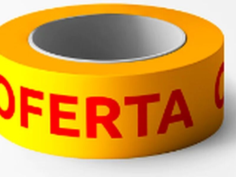 Cinta impresa Oferta San Joaquín