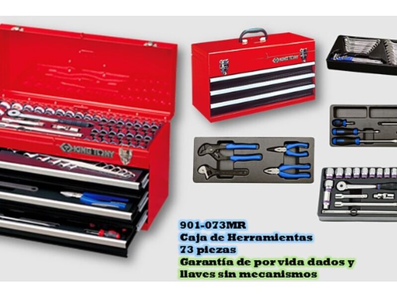 Caja Herramientas 73 pzas CHILE