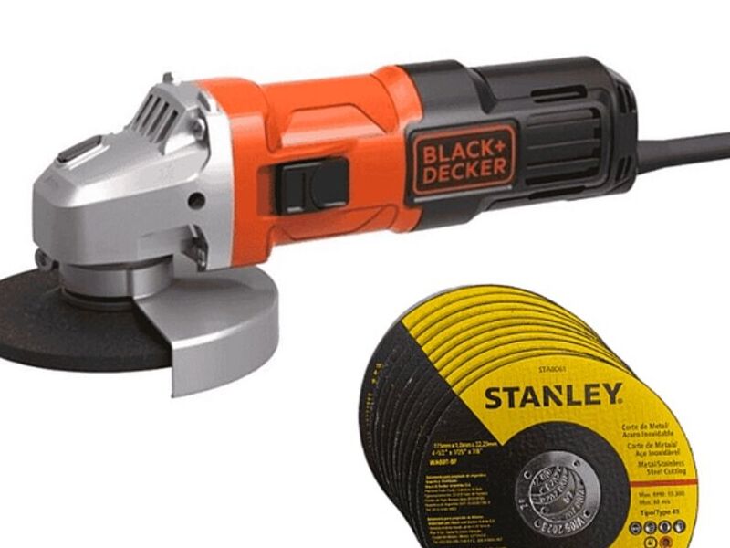 ESMERIL ANGULAR 4 1/2"+ 10 DISCO Chile San