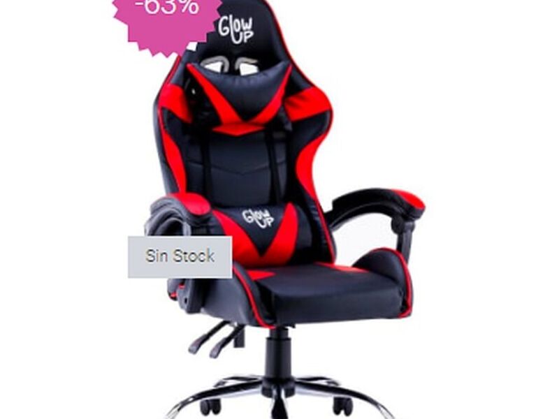 Silla Gamer 360 Profesional Roja Chile