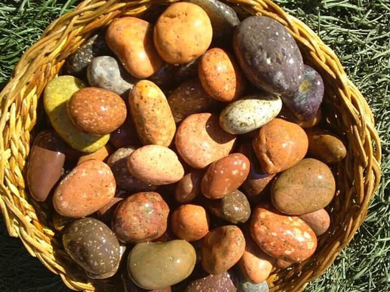 Piedra jardin decoracion 