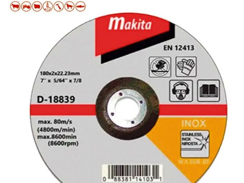Disco Corte Metal Makita 7 Quellón Chile