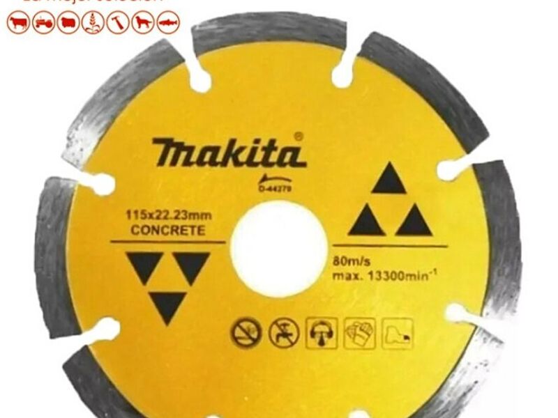 Disco Corte Diamantado Makita 4.5 Chile Lagos