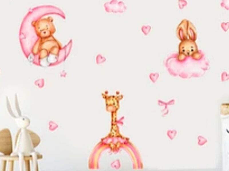 Sweet pink animal II 90x30cm Chile