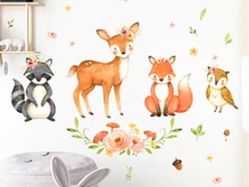 Cute animals 90x30cm Chile