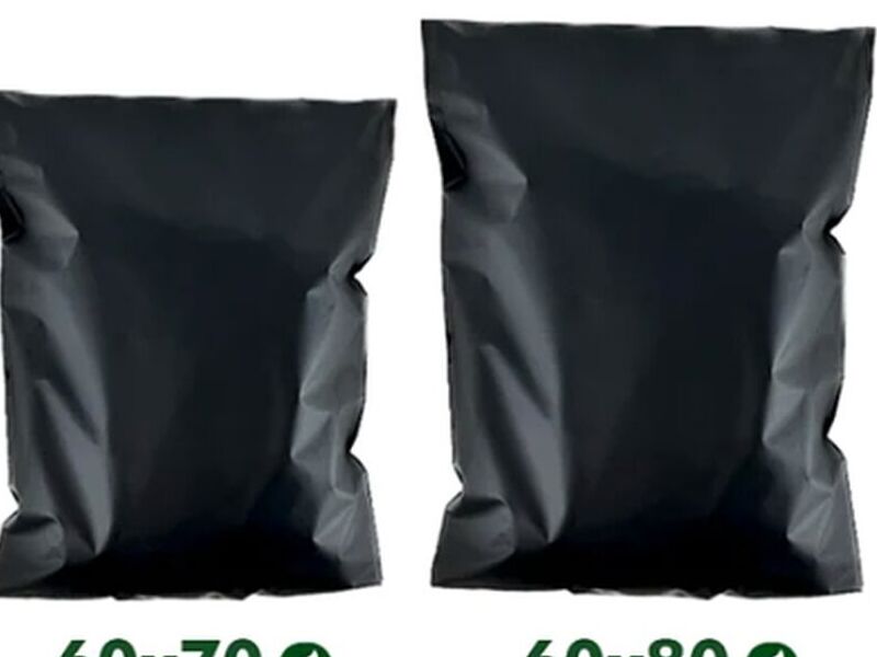 Bolsa envío negra sin impresión XL Quilicura