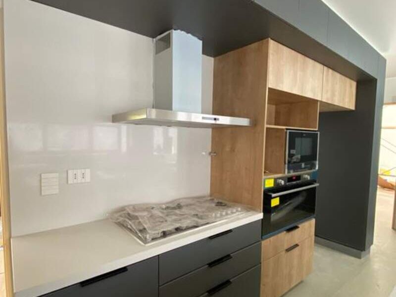 Muebles cocina gris Chile