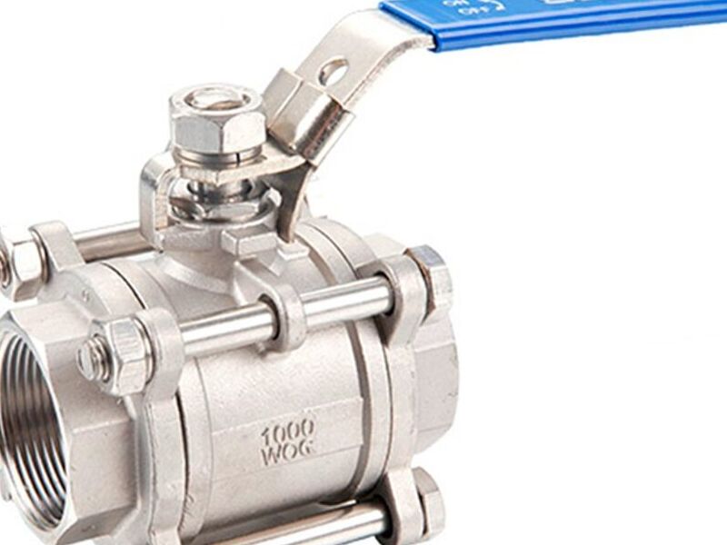 VALVULA 3 CUERPOS INOXIDABLE 316 NPT