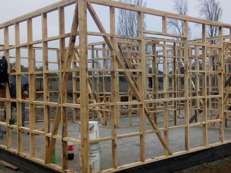 Estructura madera Chile.