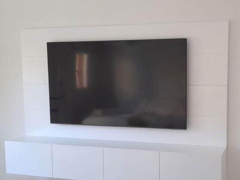 Mueble Tv Blanco Chile 