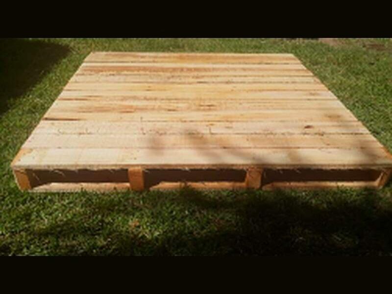 Pallets apilados Chile