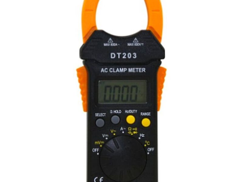 TESTER DIGITAL TENAZA DT203