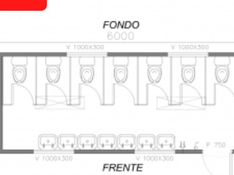 CONTAINER BAÑOS SETENTA PERSONAS CHILE