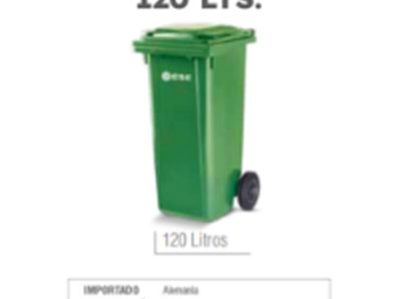 Contenedor Basura 120Lts Chile