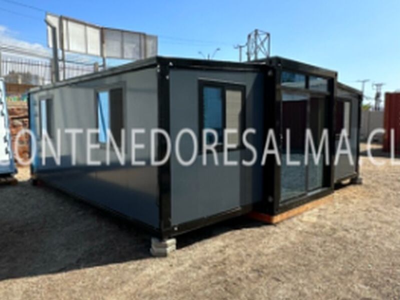 CONTENEDOR CASA PREMIUN BLACK Chile