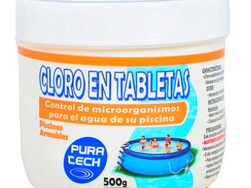 Cloro en Tabletas para spa inflables Bestway 