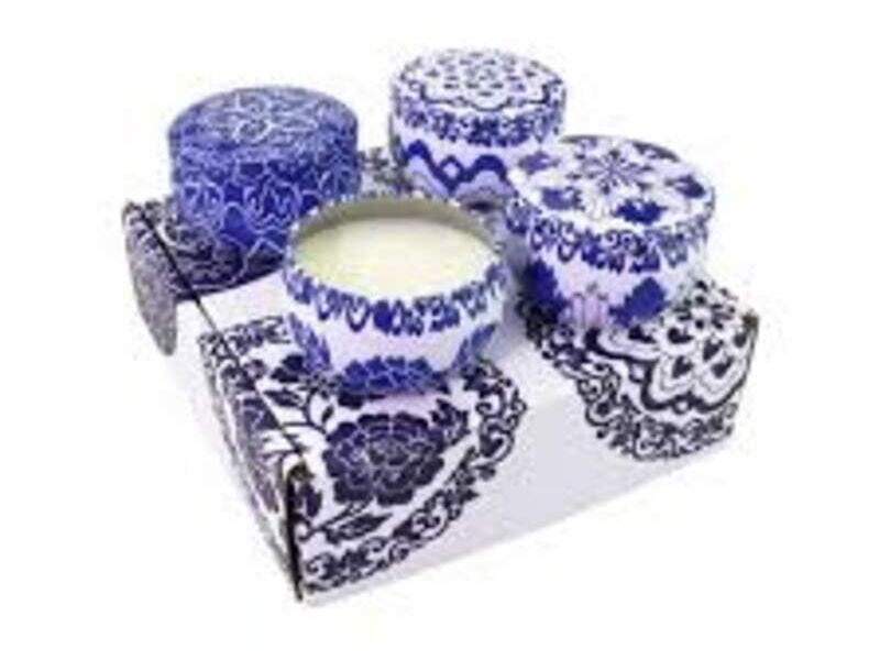 Velas Perfumadas Pack De 4 Flores Secas Chile