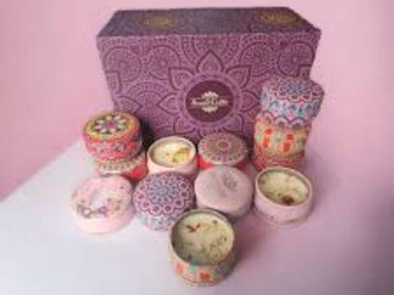 Velas Perfumadas Pack De 12 Flores Chile