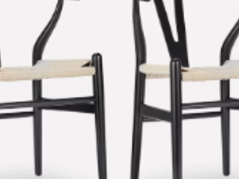 Silla Wishbone Black Chile