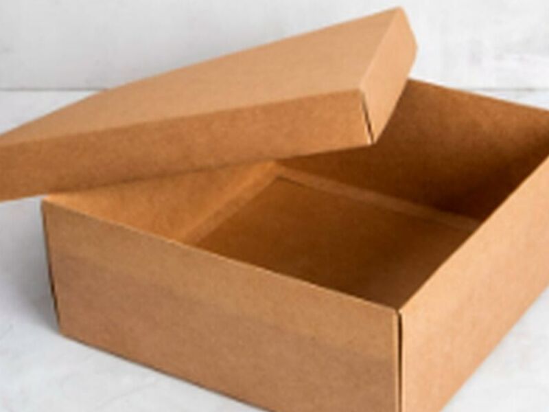 Caja kraft base tap 25x25x9 cm Las Condes