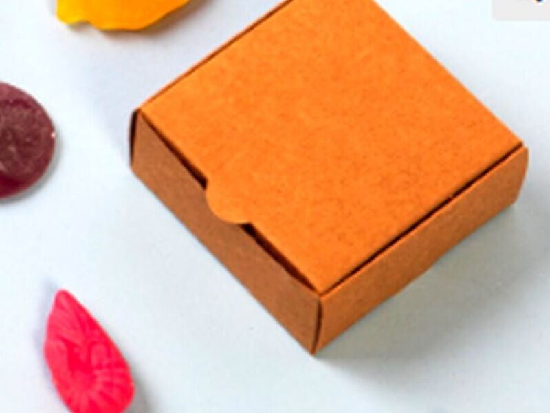 Caja una pieza kraft 7x7x3 Las Condes