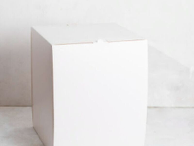 Caj blanc un pieza 15x15x15 cm Las Condes