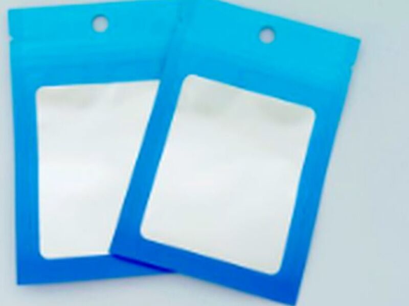 Bolsa ziploc azul Las Condes