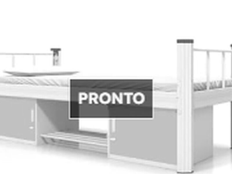 CAMA PLAZA ACERO BLANCO Chile