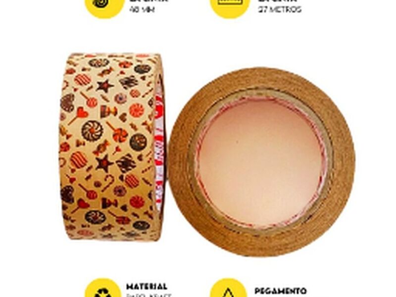 Cinta Papel Engomado kraft dis dulce Quilpué